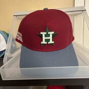 Red and Blue Baseball Cap with Star Logo